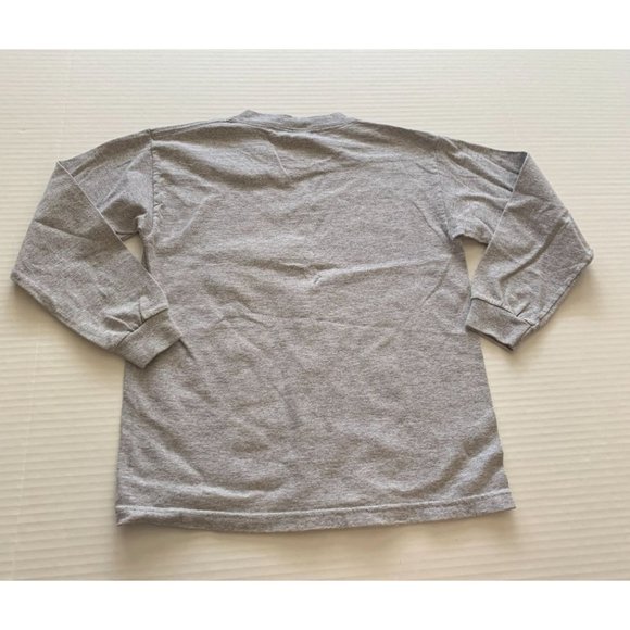 NFL Boys Size Medium 10 12 Gray Long Sleeve Gray Tshirt Tee 2006 NFL Natrional C - Picture 2 of 4